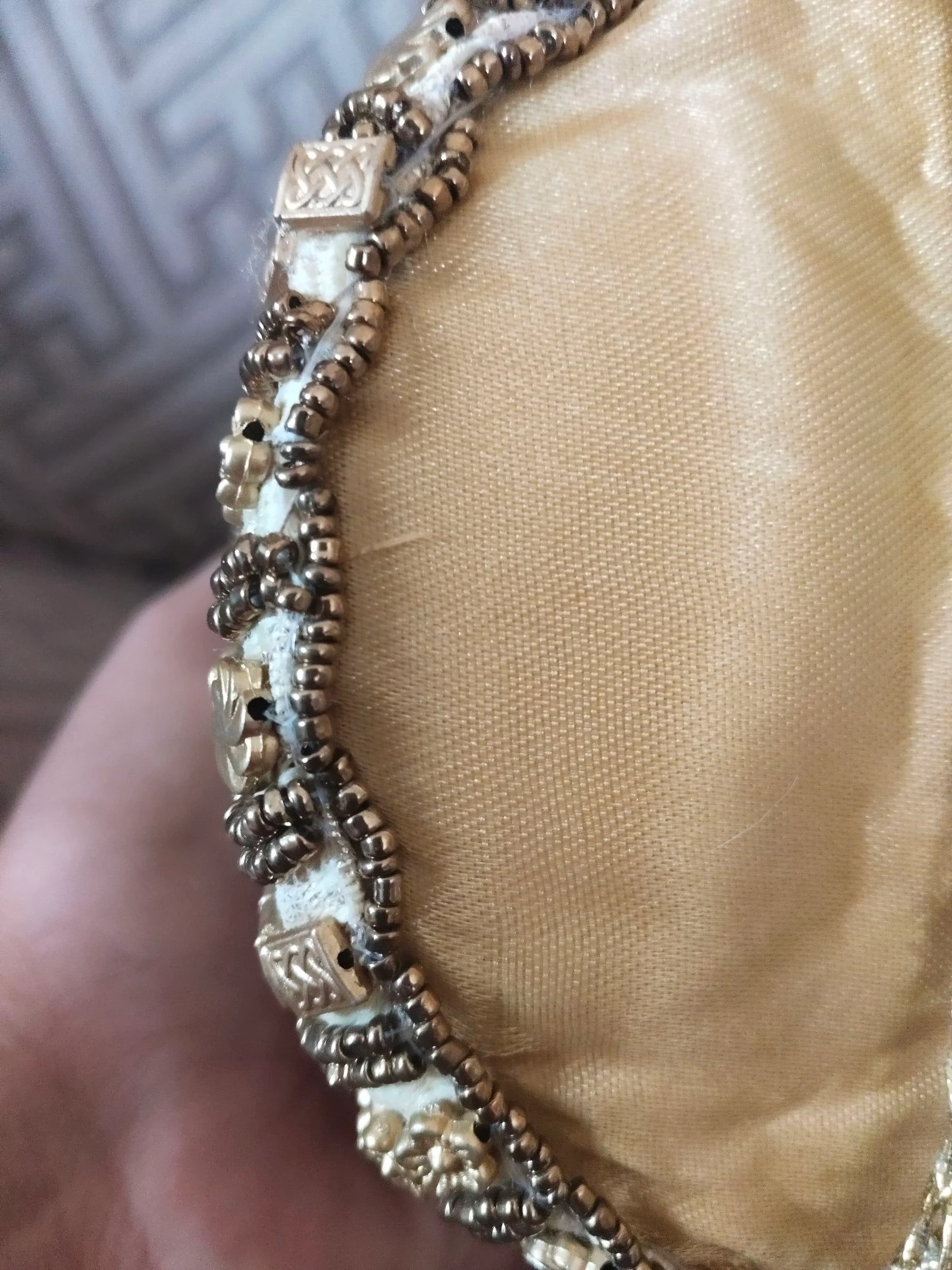Bolsito bombonera dorado – photo 10